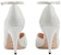 (Women) Gucci Open-Toe 94mm Sandal White Leather 727516-C9D00-9014