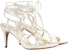 (W) Gucci Sandal Tapak Terbuka 'Beige' dengan Tali Buku Lali 738679-BKO00-9049