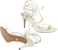 (W) Gucci Sandal Tapak Terbuka 'Beige' dengan Tali Buku Lali 738679-BKO00-9049