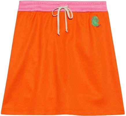 (Women) Gucci Orange Embroidered Rabbit Skirt - 2024 Chinese New Year Edition 729948-XJE2Z-5887 Buy (Women) Gucci Orange Embroidered Rabbit Skirt - 2024 Chinese New Year Edition 729948-XJE2Z-5887
