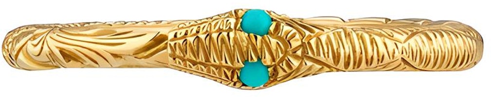 (Women) GUCCI Ouroboros 18K Gold Ring for Women - Gold. 526575-I1930-8076 (Women) GUCCI Ouroboros 18K Gold Ring for Women - Gold. 526575-I1930-8076