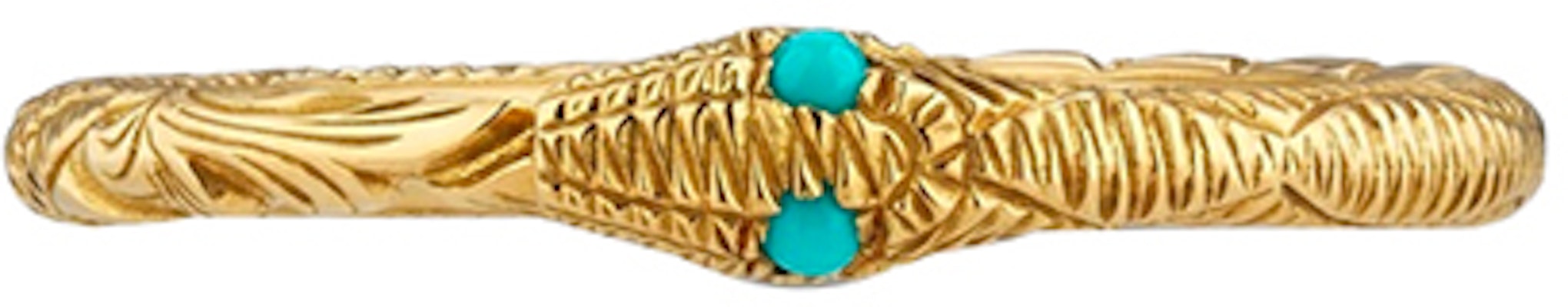 (W) GUCCI 女性 18K 金戒指 - Ouroboros 蛇咬尾纹设计(金色)。 526575-I1930-8076 Order (W) GUCCI 女性 18K 金戒指 - Ouroboros 蛇咬尾纹设计(金色)。 526575-I1930-8076