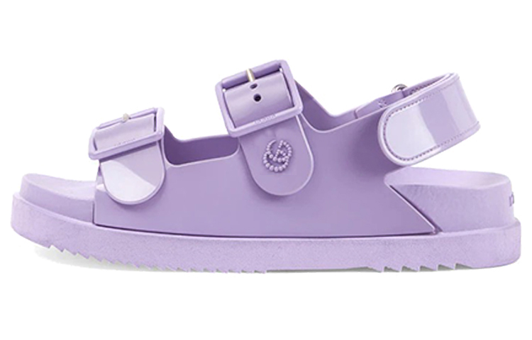 Buy (W) Gucci Ouverture Mini Double G 'Sandal Kasual Ungu' 660243-J8700-5306