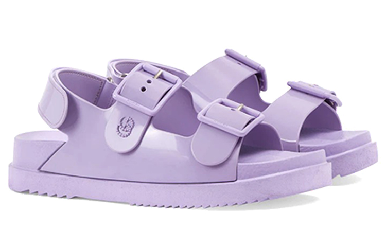 Order (W) Gucci Ouverture Mini Double G 'Sandal Kasual Ungu' 660243-J8700-5306