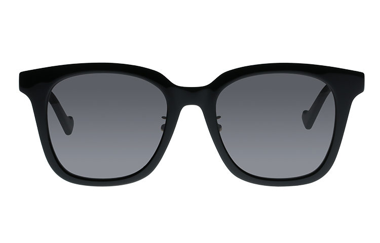 (Women) GUCCI Oval Sunglasses Black Frame Grey Lens Stylish Motorcycle Design. GG1000SK-001 55 圖 4