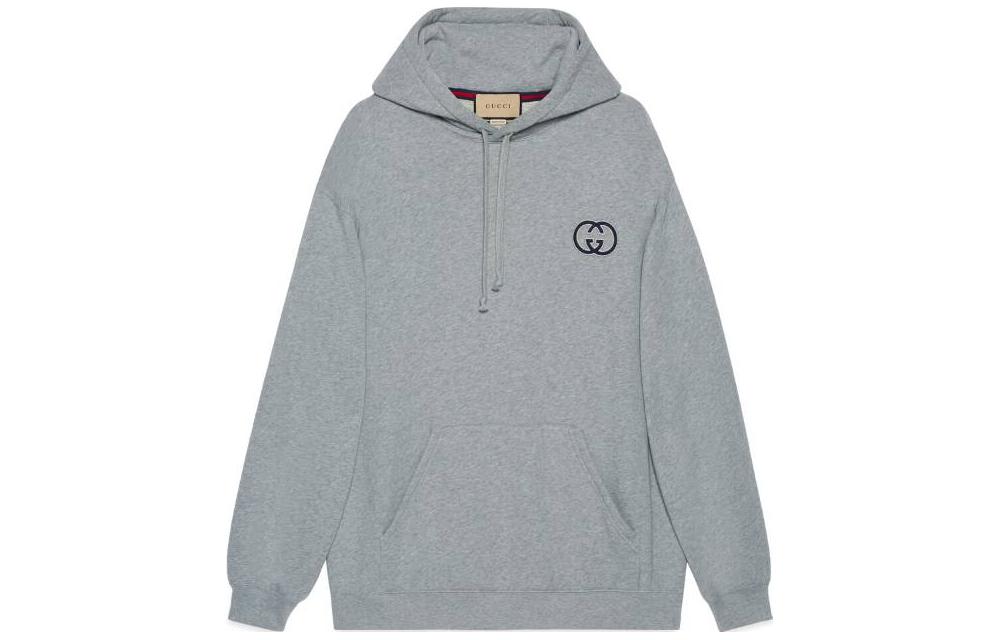 (Women) Gucci Oversized Long-Sleeve Hoodie FW23 Grey 753595-XJFWA-1037