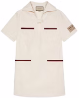 (Women) Gucci Overture Series Lightweight Knit Cotton Dress Off-White 661760-XJDD9-9150 (Women) Gucci Overture Series Lightweight Knit Cotton Dress Off-White 661760-XJDD9-9150