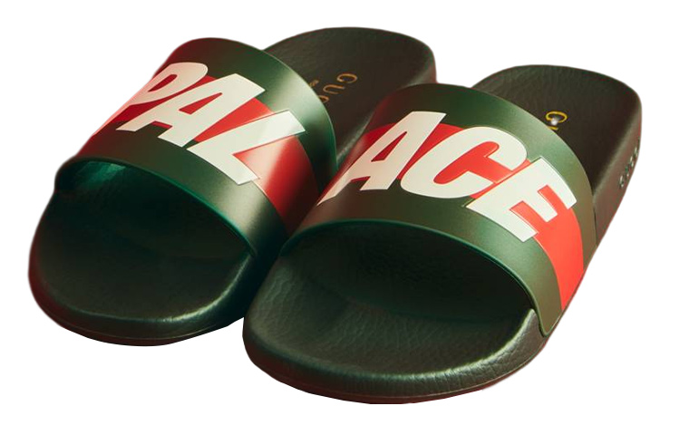 Purchase (W) Palace Gucci x Slide 'Fesyen Hitam' 723352-9AAAF-8818