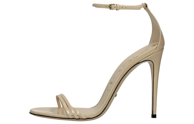 (W) Gucci Patent Leather Fashion Sandals 'Candy Rose'