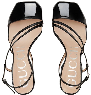 (Women) Gucci Patent Leather High-Heel Sandal 'Black' 700047-B8I00-1000 Lookbook (Women) Gucci Patent Leather High-Heel Sandal 'Black' 700047-B8I00-1000