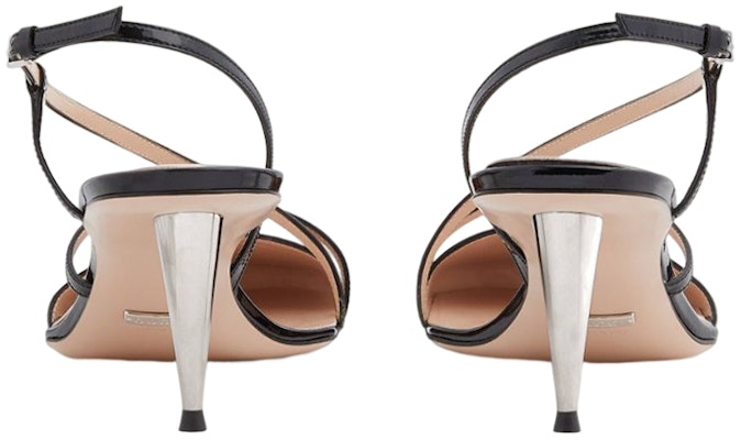 (W) Sandalia de Tacón Alto de Charol Gucci 'Negro' 700047-B8I00-1000 Shop (W) Sandalia de Tacón Alto de Charol Gucci 'Negro' 700047-B8I00-1000