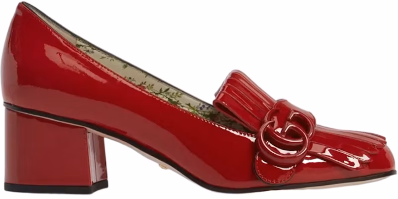(Women) Gucci Patent Leather High Heel Mules 'Red Fashion' 474510-BNC00-6433 Order (Women) Gucci Patent Leather High Heel Mules 'Red Fashion' 474510-BNC00-6433