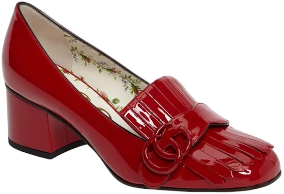 (Women) Gucci Patent Leather High Heel Mules 'Red Fashion' 474510-BNC00-6433 Lookbook (Women) Gucci Patent Leather High Heel Mules 'Red Fashion' 474510-BNC00-6433
