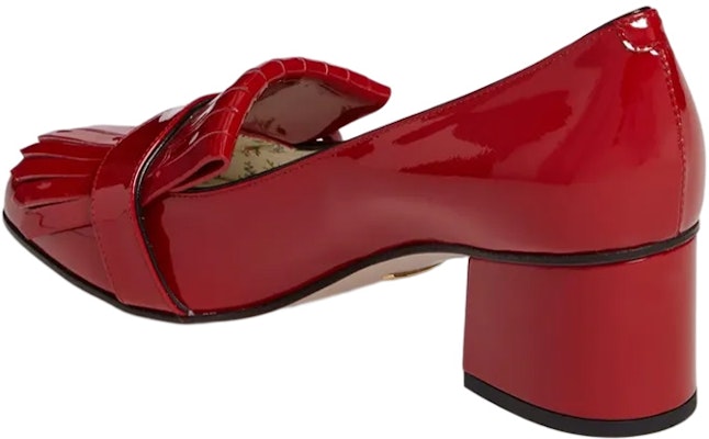 (Women) Gucci Patent Leather High Heel Mules 'Red Fashion' 474510-BNC00-6433 Shop (Women) Gucci Patent Leather High Heel Mules 'Red Fashion' 474510-BNC00-6433