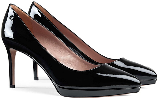(Women) Gucci Patent Leather High Heels 'Black' 388314-BNC00-1000 Lookbook (Women) Gucci Patent Leather High Heels 'Black' 388314-BNC00-1000