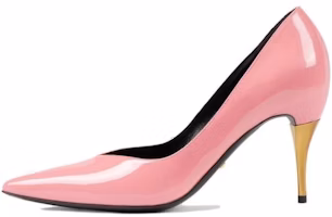 (Women) Gucci Patent Leather Mid-Heel Pump 'Pink' 716687-AAA0P-5809 (Women) Gucci Patent Leather Mid-Heel Pump 'Pink' 716687-AAA0P-5809