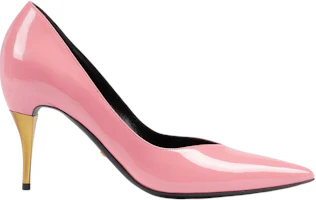 (Women) Gucci Patent Leather Mid-Heel Pump 'Pink' 716687-AAA0P-5809 (Women) Gucci Patent Leather Mid-Heel Pump 'Pink' 716687-AAA0P-5809