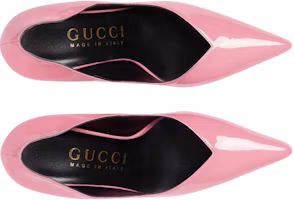 Order (W) Gucci Kasut Tumit Sederhana Kulit Berkilat 'Pink' 716687-AAA0P-5809