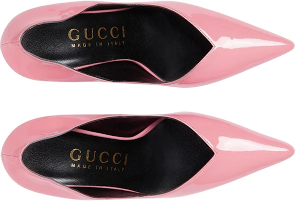 GUCCI古馳 漆皮 時尚套腳 細跟 中低跟鞋 女款 粉色 Order GUCCI古馳 漆皮 時尚套腳 細跟 中低跟鞋 女款 粉色