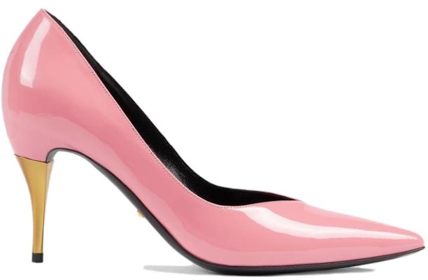 (Women) Gucci Patent Leather Mid-Heel Pump 'Pink' 716687-AAA0P-5809 Order (Women) Gucci Patent Leather Mid-Heel Pump 'Pink' 716687-AAA0P-5809