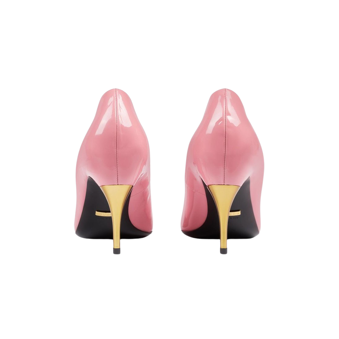 Lookbook GUCCI古馳 漆皮 時尚套腳 細跟 中低跟鞋 女款 粉色
