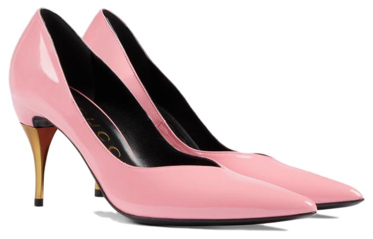 Lookbook (W) Gucci粉色漆皮中跟鞋 716687-AAA0P-5809
