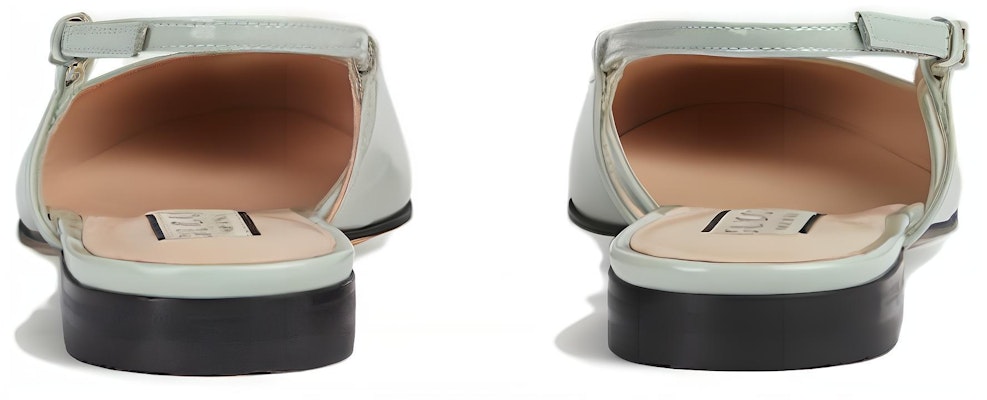 (Women) Gucci Patent Leather Pointed-Toe Flat with Buckle 'Pale Green' 762765-BNC00-3401 Shop (Women) Gucci Patent Leather Pointed-Toe Flat with Buckle 'Pale Green' 762765-BNC00-3401