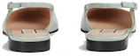 Shop (W) Gucci Ballerine in Pelle Verniciata Punta a Punta con Fibbia ''Verde Chiaro'' 762765-BNC00-3401