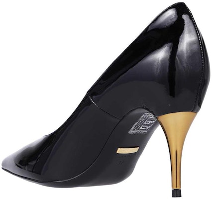 (W) Gucci Tacones Altos de Cuero Charol Punta Fina 8.5cm 'Negro' 716687-AAA0P-1000 Shop (W) Gucci Tacones Altos de Cuero Charol Punta Fina 8.5cm 'Negro' 716687-AAA0P-1000
