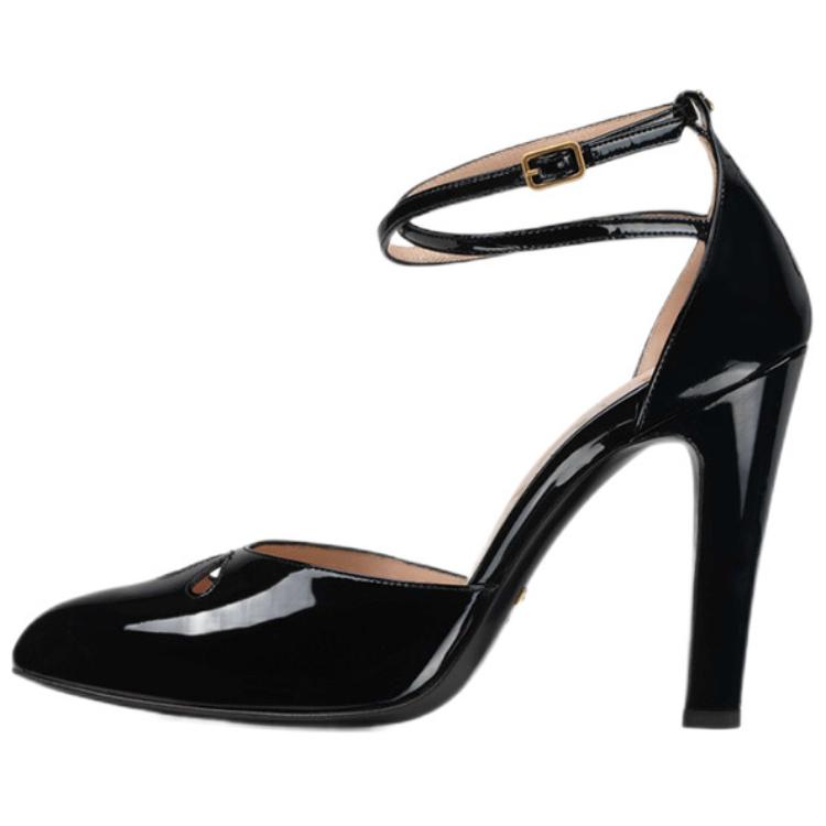 (Women) Gucci Patent Leather Pumps 'Black' 601573-BNC00-1000