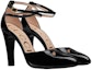 Lookbook (W) Gucci Kasut Tumit Tinggi Kulit 'Hitam' 601573-BNC00-1000