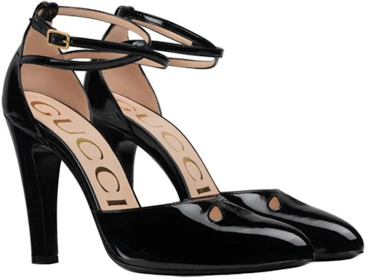 GUCCI 古馳 亮皮高跟鞋 女款 黑色 Lookbook GUCCI 古馳 亮皮高跟鞋 女款 黑色