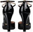 Purchase (W) Gucci Kasut Tumit Tinggi Kulit 'Hitam' 601573-BNC00-1000