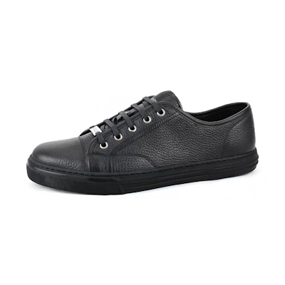 (W) Gucci Pebbled Nappa Leather Low Top 'Black'