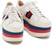Lookbook (W) Gucci Peggy Platform Kulit 'Putih' 475649-D3VN0-9087