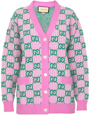 (W) Cardigan Suéter Gucci Rosa con Logo y Escote en V 727110-XKCM8-5598 Buy (W) Cardigan Suéter Gucci Rosa con Logo y Escote en V 727110-XKCM8-5598