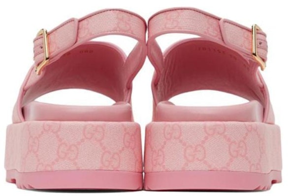 (Women) Gucci Platform GG Sandal 'Pink' 701153-FABR9-8472 Shop (Women) Gucci Platform GG Sandal 'Pink' 701153-FABR9-8472