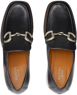 (W) Gucci Platform Horsebit Loafer Hitam Coklat 715138-C9D00-1000 Lookbook (W) Gucci Platform Horsebit Loafer Hitam Coklat 715138-C9D00-1000
