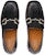 (W) Gucci Platform Horsebit Loafer Hitam Coklat 715138-C9D00-1000