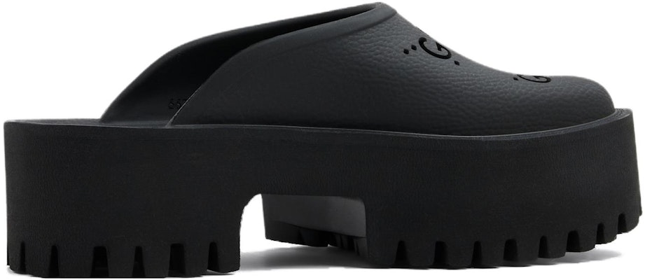 (Women) Gucci Platform Perforated G Sandal 'Black' 663577-JFB00-1000 Lookbook (Women) Gucci Platform Perforated G Sandal 'Black' 663577-JFB00-1000