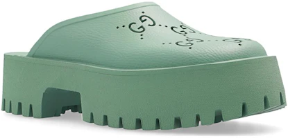 (W) Sandalia Plataforma Gucci Perforada G 'Verde' 663577-JFB00-3426 Lookbook (W) Sandalia Plataforma Gucci Perforada G 'Verde' 663577-JFB00-3426