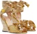 (W) Sandal Platform Gucci 'Gold' 725840-9AABA-8050