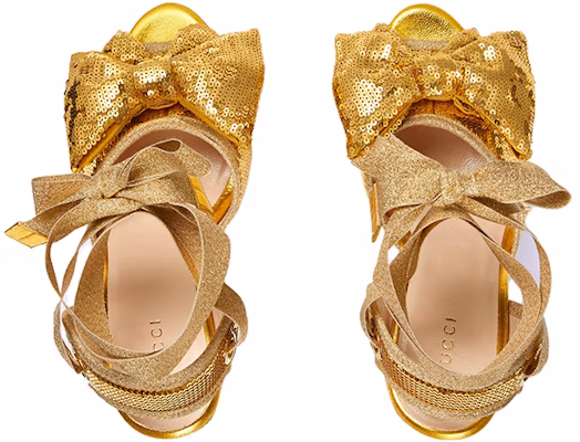 (Women) Gucci Platform Sandal 'Gold' 725840-9AABA-8050 Lookbook (Women) Gucci Platform Sandal 'Gold' 725840-9AABA-8050