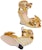 (W) Sandal Platform Gucci 'Gold' 725840-9AABA-8050