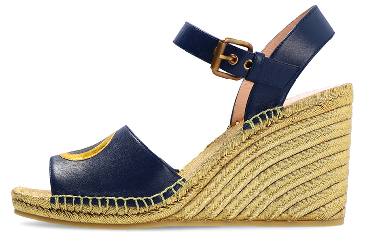 (Women) Gucci Platform Sandal 'High Street Fashion Logo' 658629-CQXH0-4171