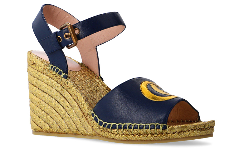 Order (W) Sandal Platform Gucci 'Logo Fashion Jalan Berkelas' 658629-CQXH0-4171