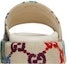 Sizing (W) Sandal Platform Gucci 'Putih Multi' 623212-UFT00-8464