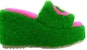 (Women) Gucci Platform Slide 'Green Fashion' 673663-D0L00-3520