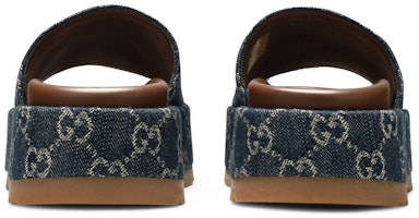 (W) 구찌 데님 GG 플랫폼 슬라이드 샌들 623212-2KQ00-4402 Details for (W) 구찌 데님 GG 플랫폼 슬라이드 샌들 623212-2KQ00-4402