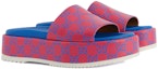 Lookbook (Women) Gucci GG Platform Sandal 'Fuchsia Blue' 734913-FABJF-5614